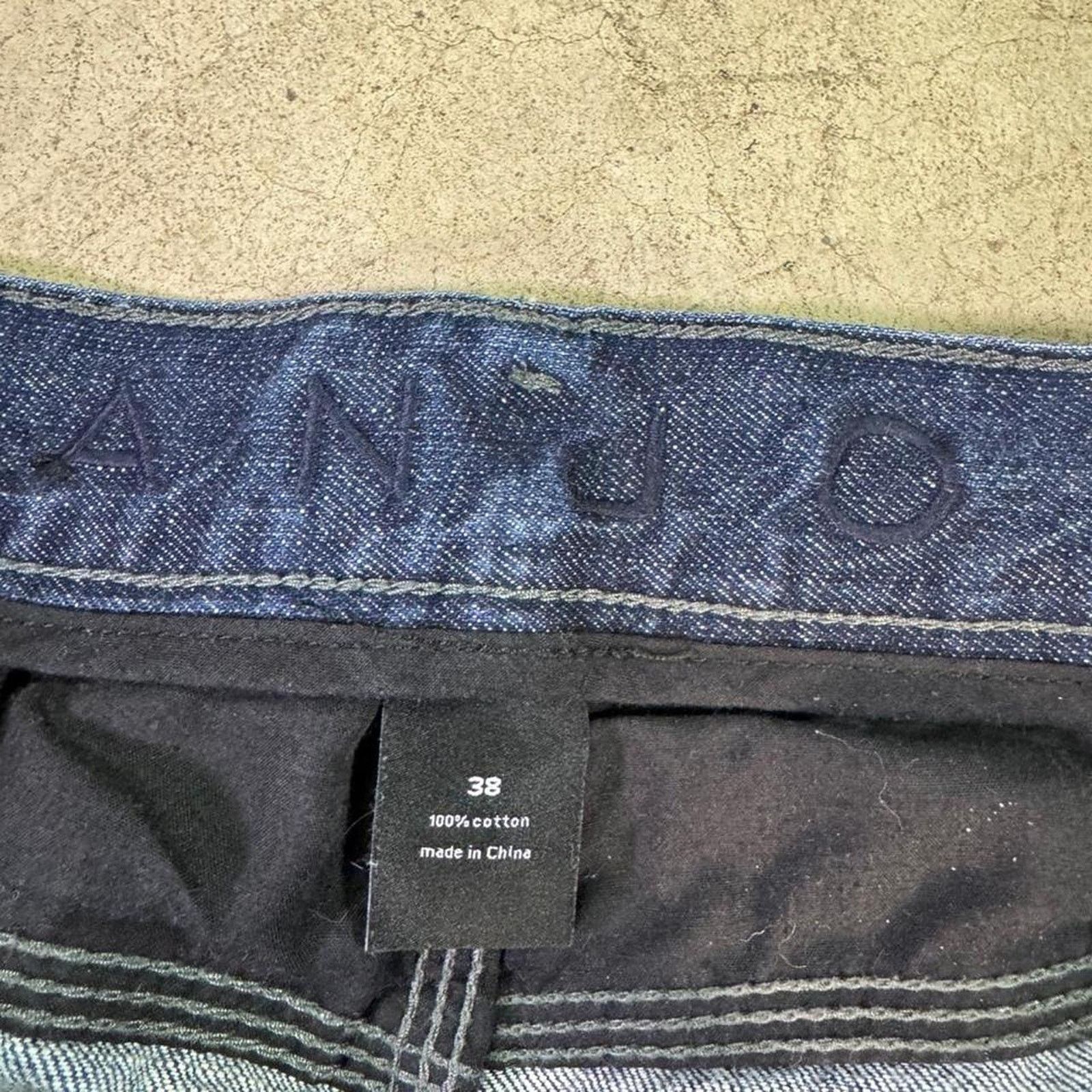 Sean John Vintage 2000s Y2K Sean John dark wash baggy jeans 38x32 wide Size US 38 / EU 54 - 8 Thumbnail