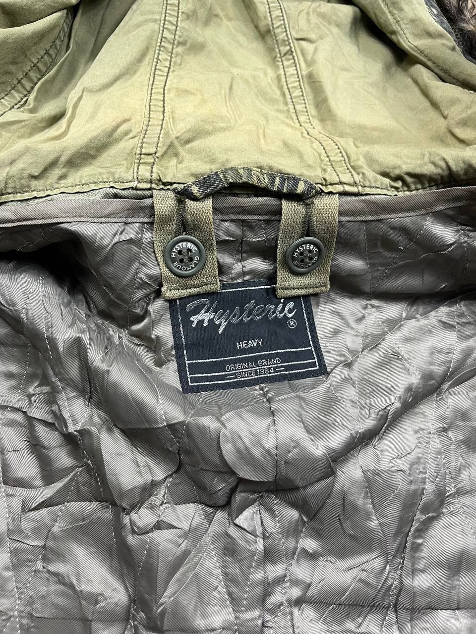 Hysteric Glamour 00’s HYSTERIC GLAMOUR CAMO ARCHIVE FUR HOOD PARKA JACKET Size US S / EU 44-46 / 1 - 13 Thumbnail
