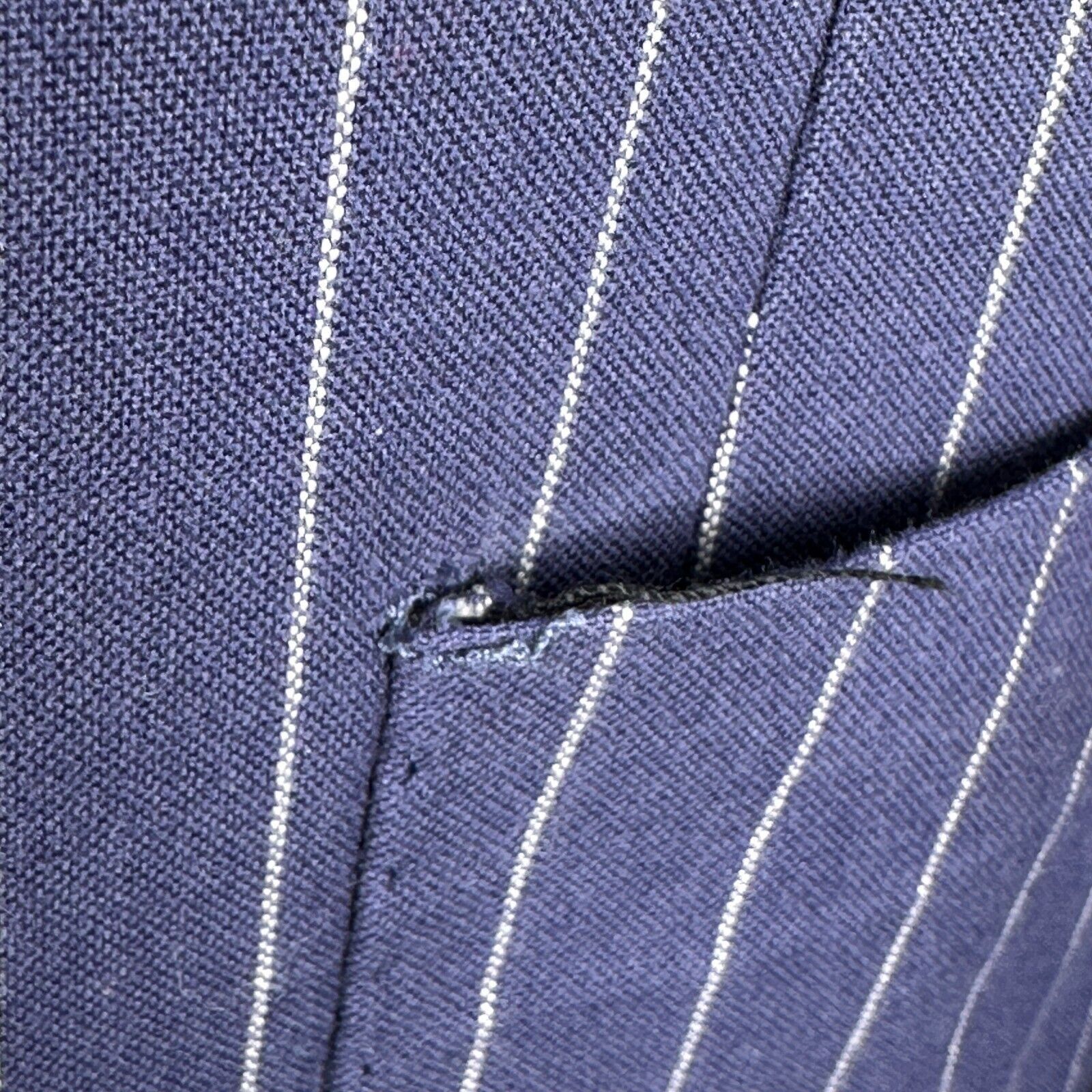 Peter Millar Peter Millar Blazer Jacket Men L Blue Cotton Single Breasted Size 44R - 11 Thumbnail