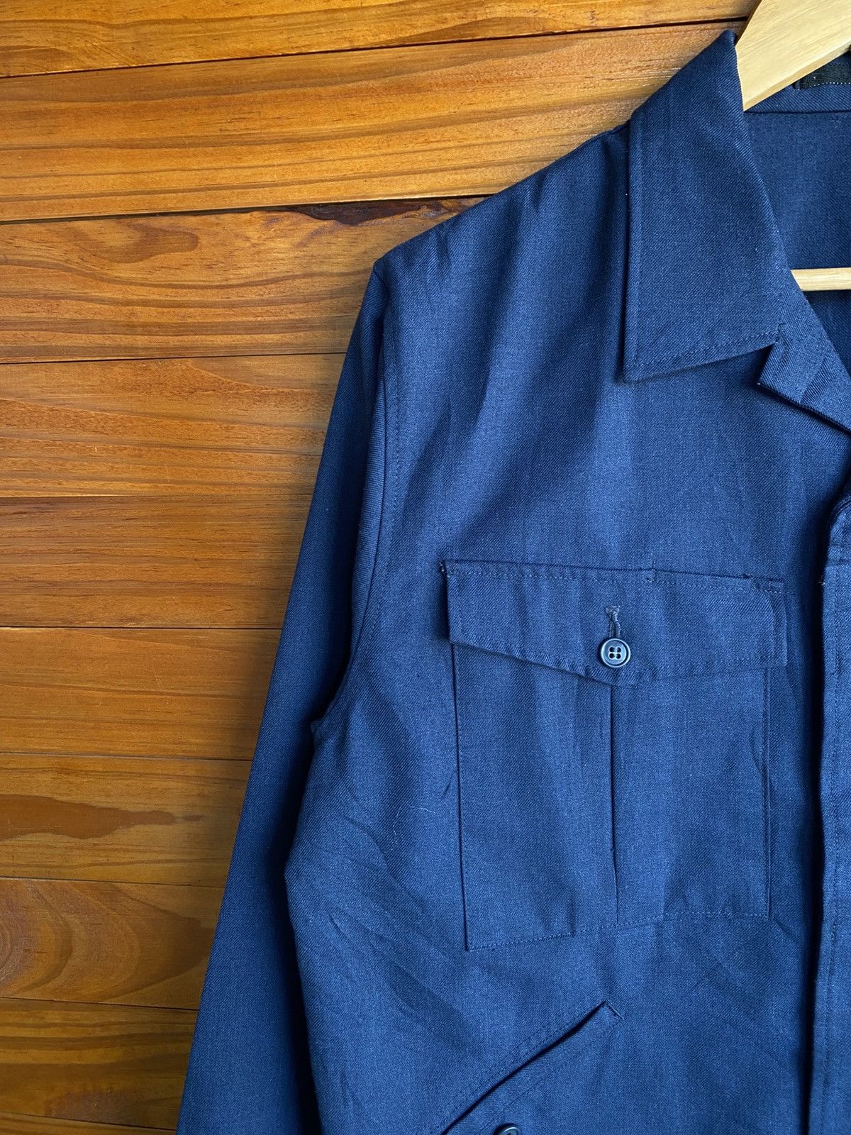Vintage Vintage Japanese Navy Workwear Jacket | Military Issue Style Size US M / EU 48-50 / 2 - 10 Thumbnail