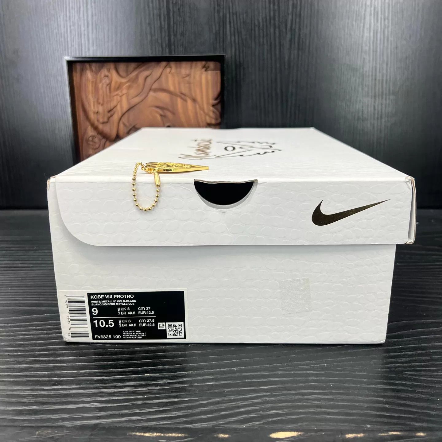 Nike zk8 low gigi Platinum Black 42.5 Size US 9.5 / EU 42-43 - 9 Thumbnail