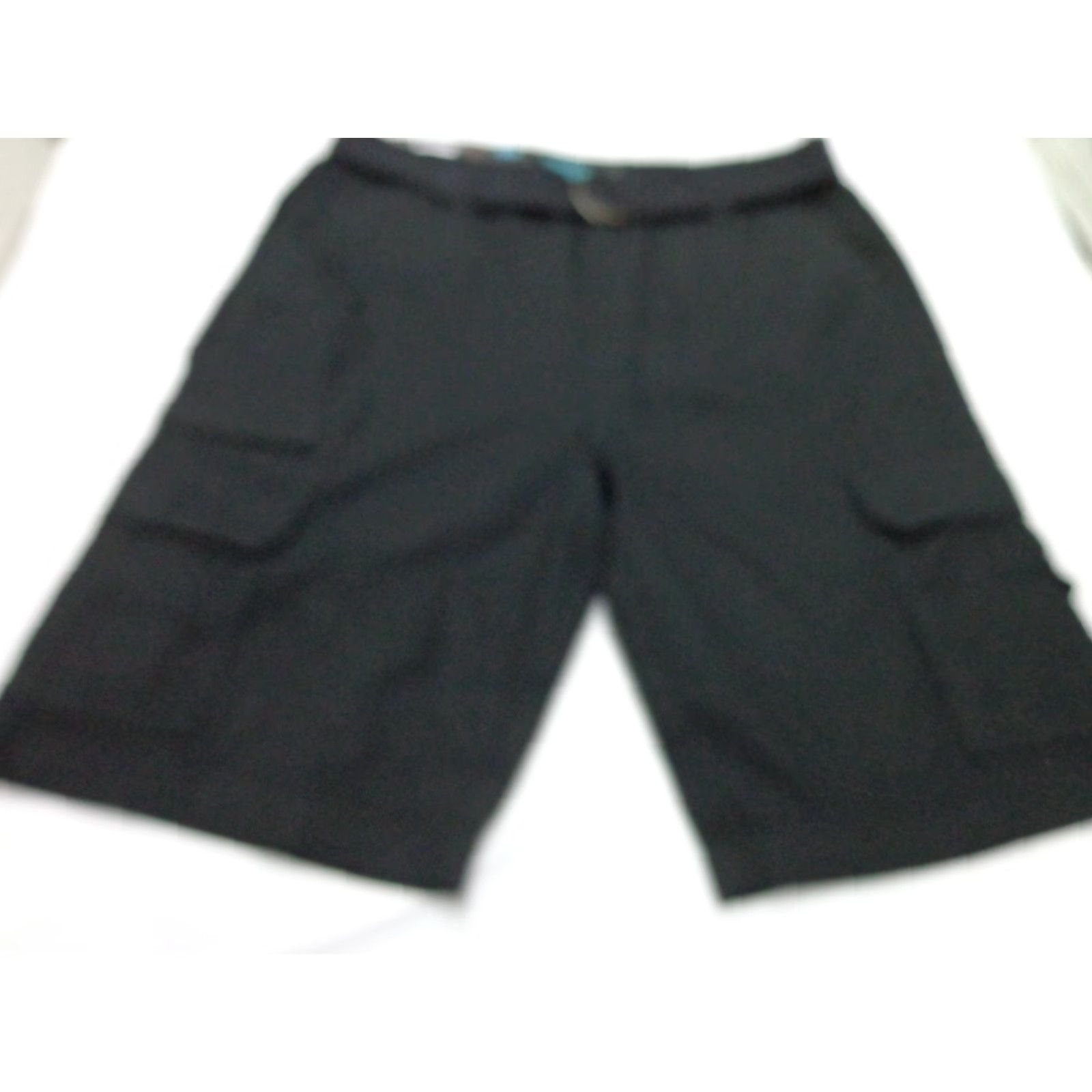 Vintage VINTAGE Iron Co. Cargo Shorts Black Size 30 Belted Mens New Size US 30 / EU 46 - 2 Thumbnail