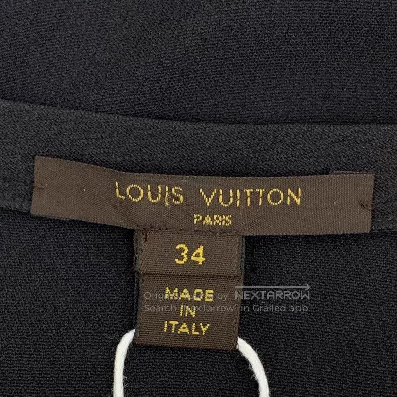 Louis Vuitton Louis Vuitton Black openwork presbyopic knit cotton round Size XXS / US 00 / IT 34 - 5 Thumbnail