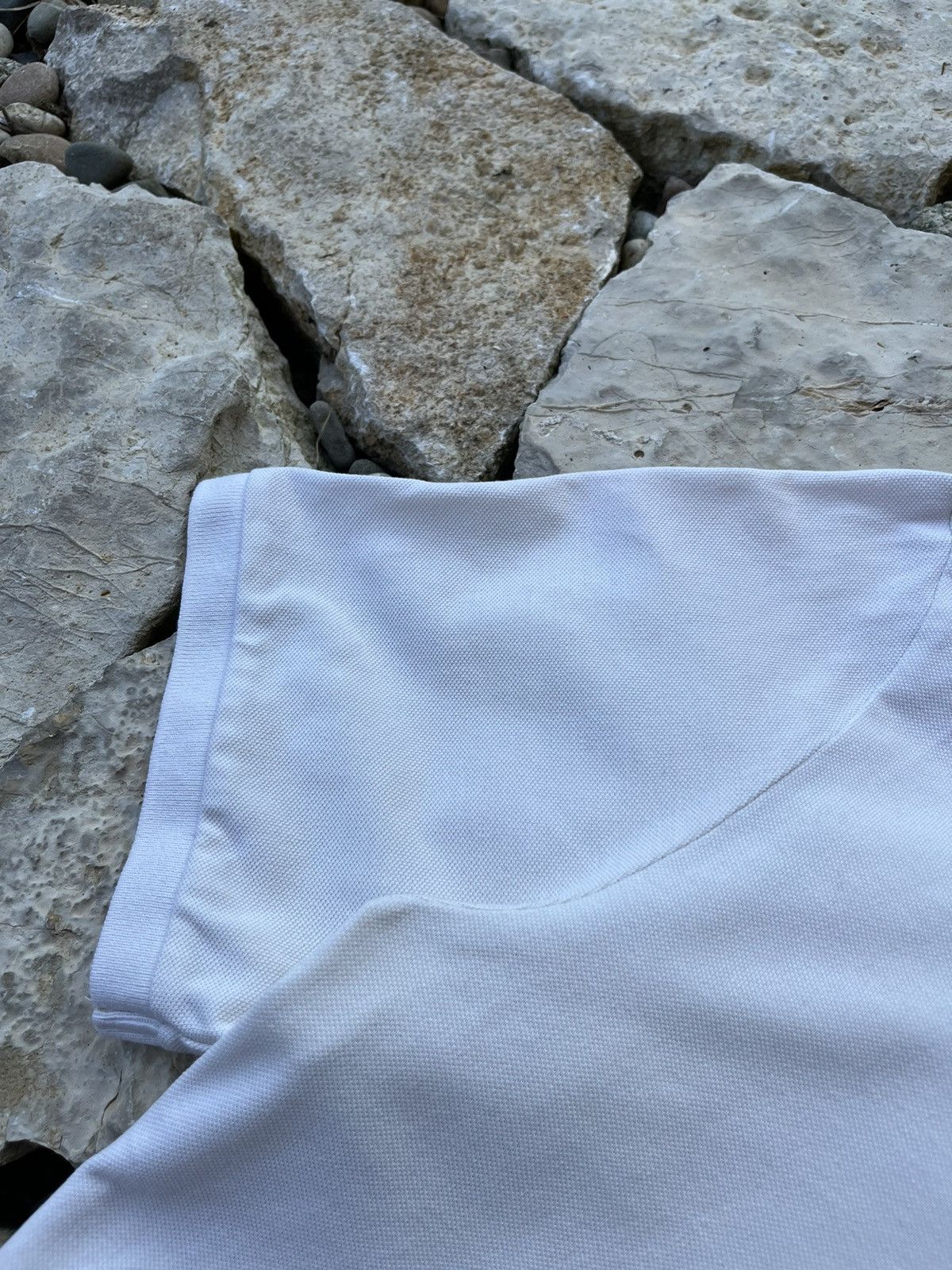 Designer × Sandro Sandro Paris cross chest logo flower aesthetic polo tee Size US M / EU 48-50 / 2 - 13 Thumbnail