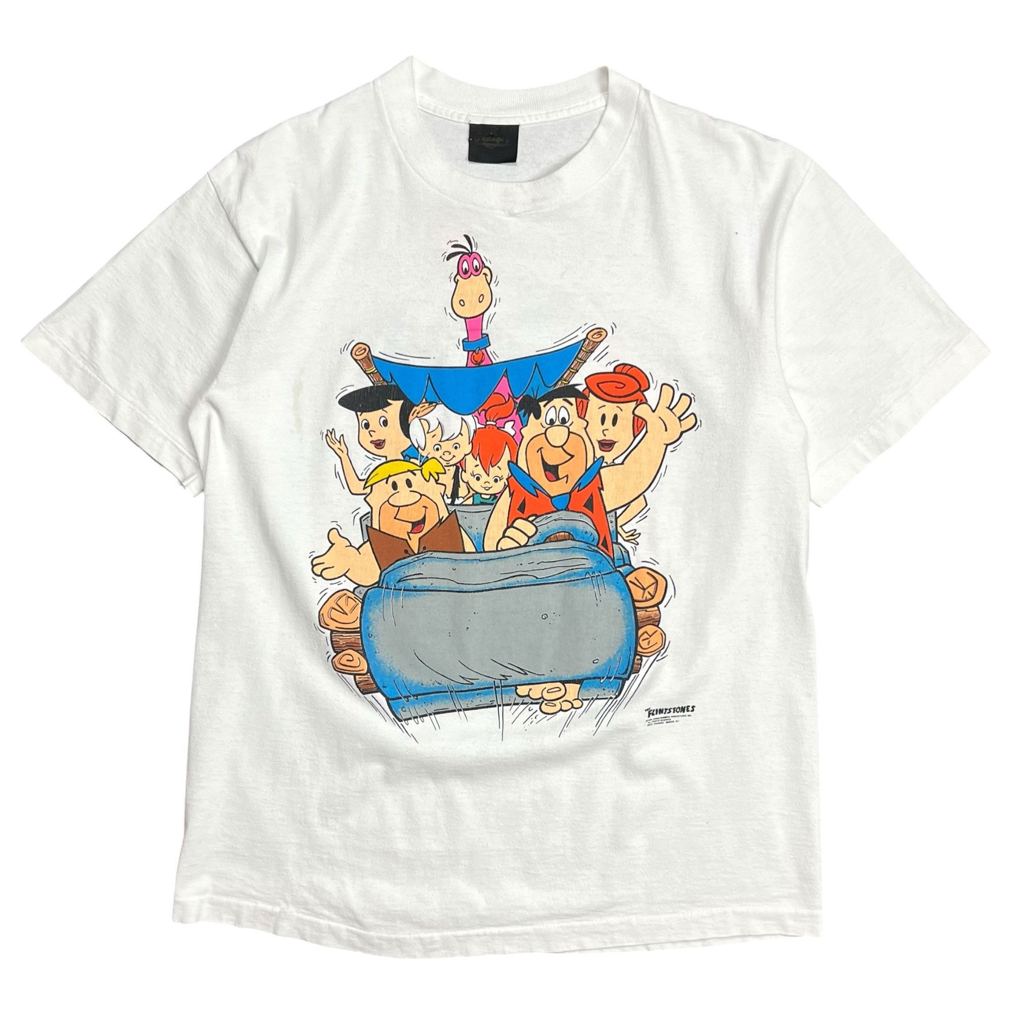Changes Vintage 1991 The Flintstones Cartoon Graphic T-Shirt - L Size US L / EU 52-54 / 3 - 1 Thumbnail