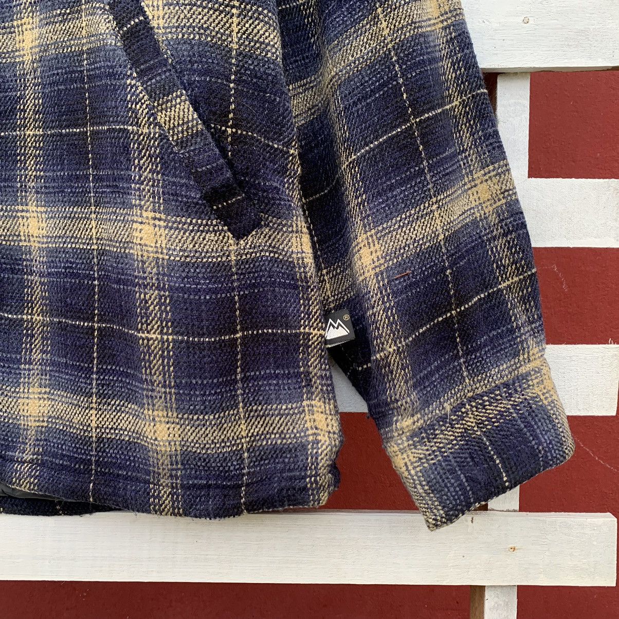 First Down Plaid Flanell Zipper