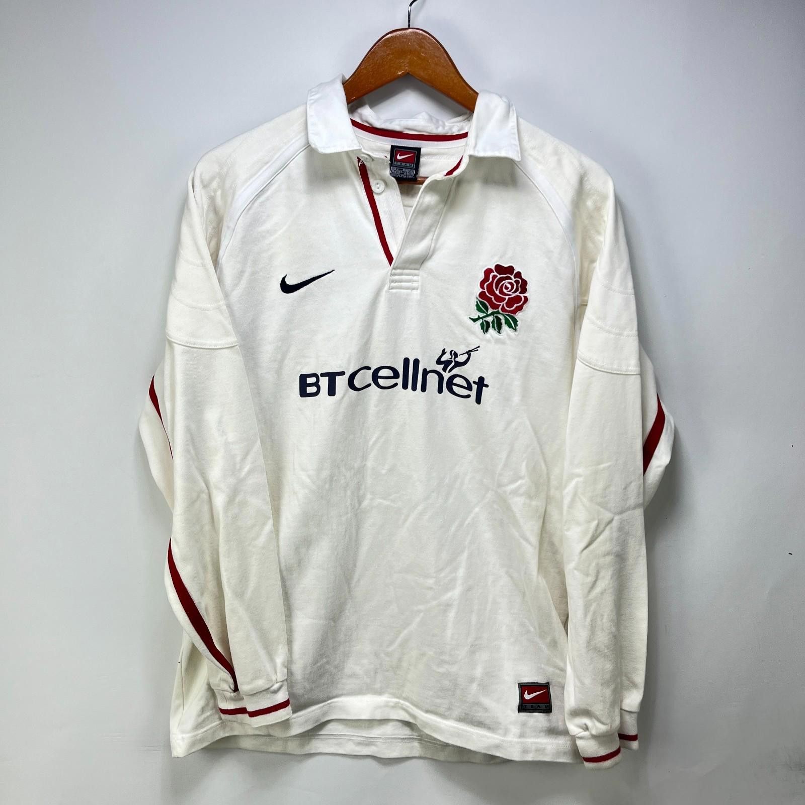 Nike Vintage Nike England Rugby Union Polo Shirt Large Size US L / EU 52-54 / 3 - 1 Thumbnail