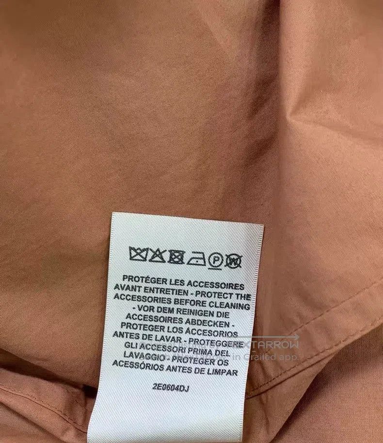 Hermes Hermes Drawstring Pig Nose Button Shirt Size XS / US 0-2 / IT 36-38 - 5 Thumbnail