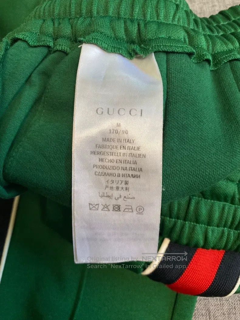 Gucci Gucci SizeM Striped elastic waist tie casual pants Size 42" / US 20 - 8 Thumbnail