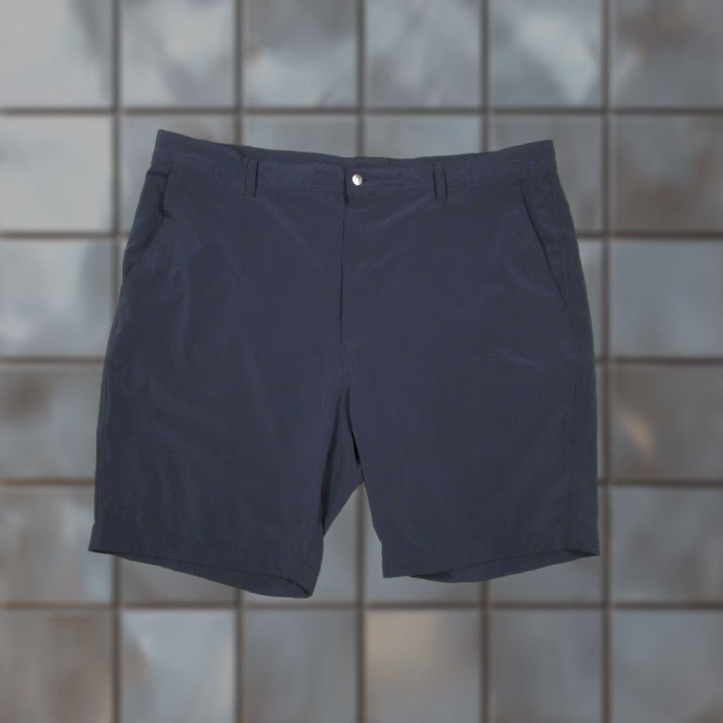 Footjoy FootJoy Men's Blue Flat Front Performance Golf Shorts - 42 - 9" Inseam - Polyester Spandex - 5-Pocket - Classic Fit Size US 42 / EU 58 - 1 Thumbnail