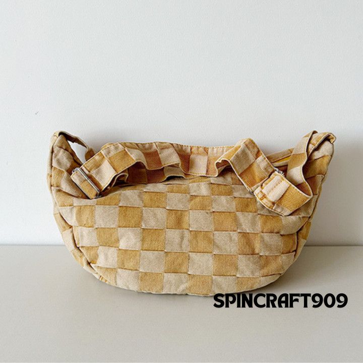 Other Check Pattern Graphic Crossbody Bag / Shoulder Bag Size ONE SIZE - 3 Thumbnail