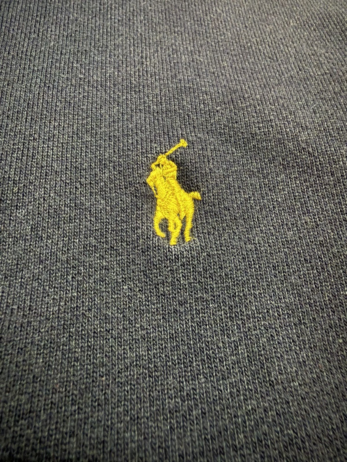 Polo Ralph Lauren Vintage Polo Ralph Lauren Navy Zip Up Heavyweight Hoodie Size US XL / EU 56 / 4 - 3 Thumbnail