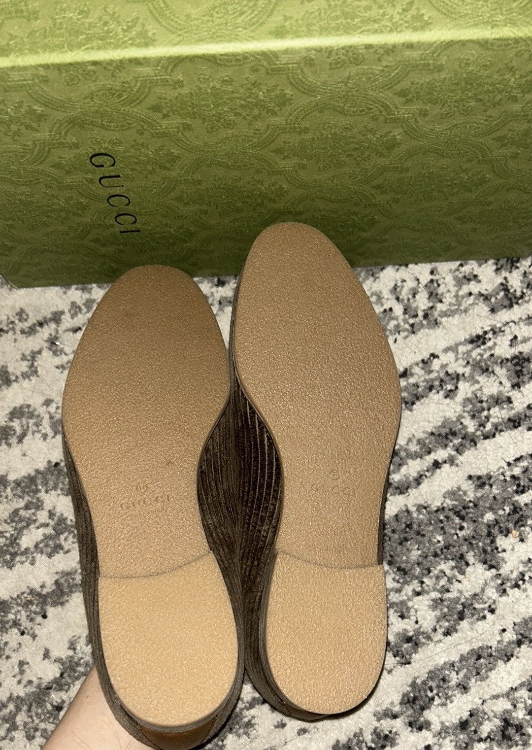 Gucci Gucci Horsebit Detail Corduroy Moccasin Lanzo Stretch Loafer Size US 7 / EU 40 - 7 Thumbnail