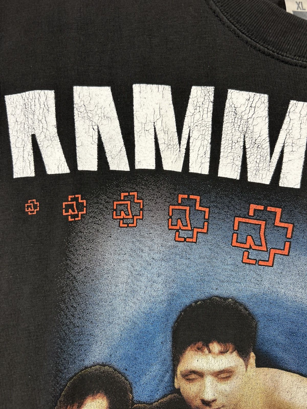 Band Tees Vintage 2000s Rammstein Muter Metal Band Black T shirt Rare Size US XL / EU 56 / 4 - 8 Thumbnail