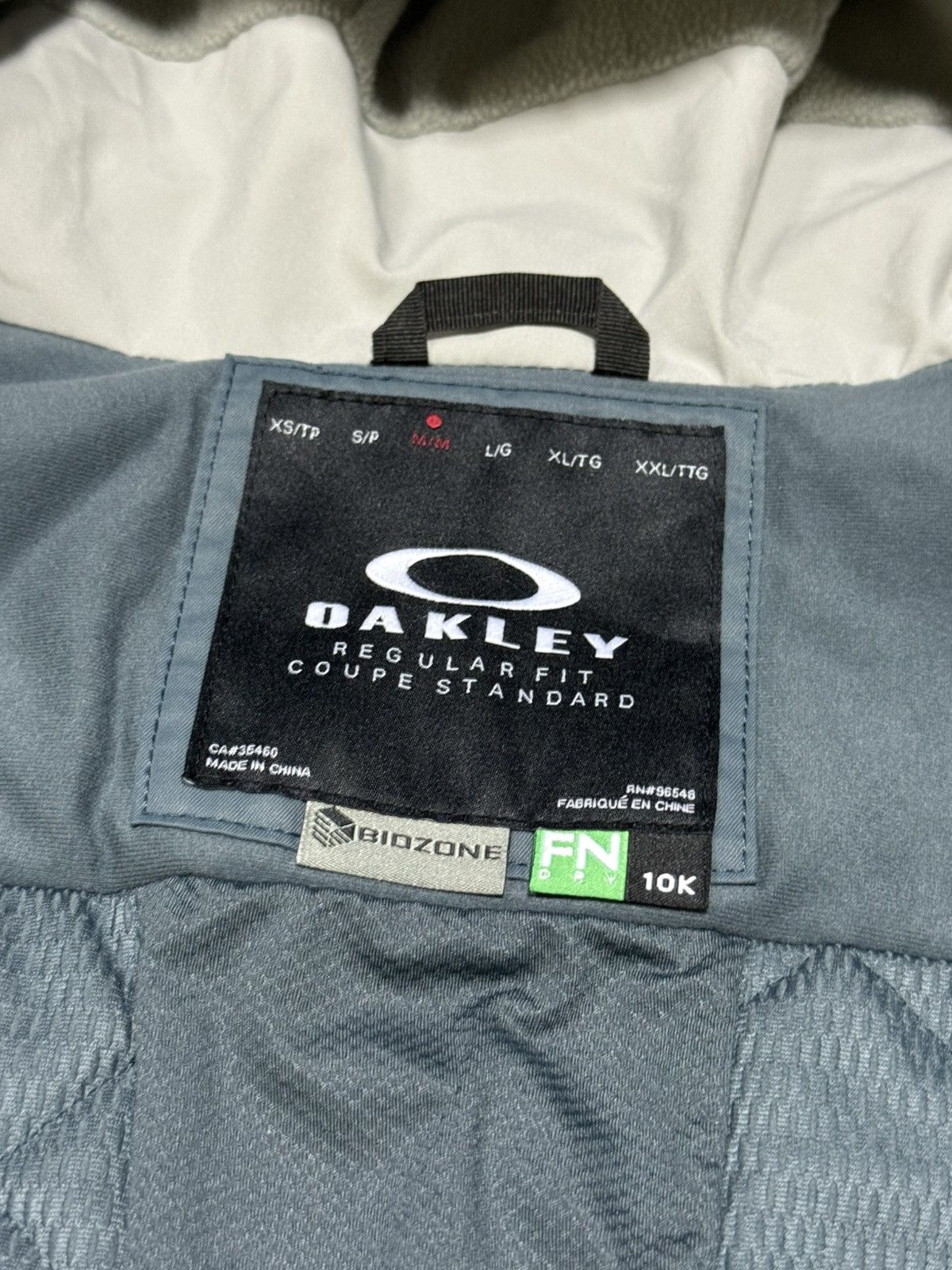Oakley Oakley Ski jacket zip very beautiful model 10K Size US M / EU 48-50 / 2 - 7 Thumbnail