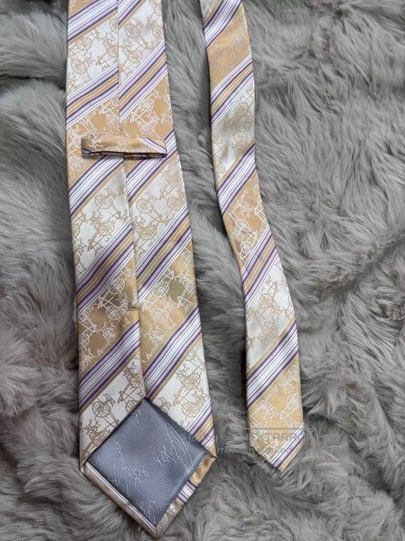Vivienne Westwood Vivienne Westwood All-over printed logo tie Size ONE SIZE - 9 Thumbnail