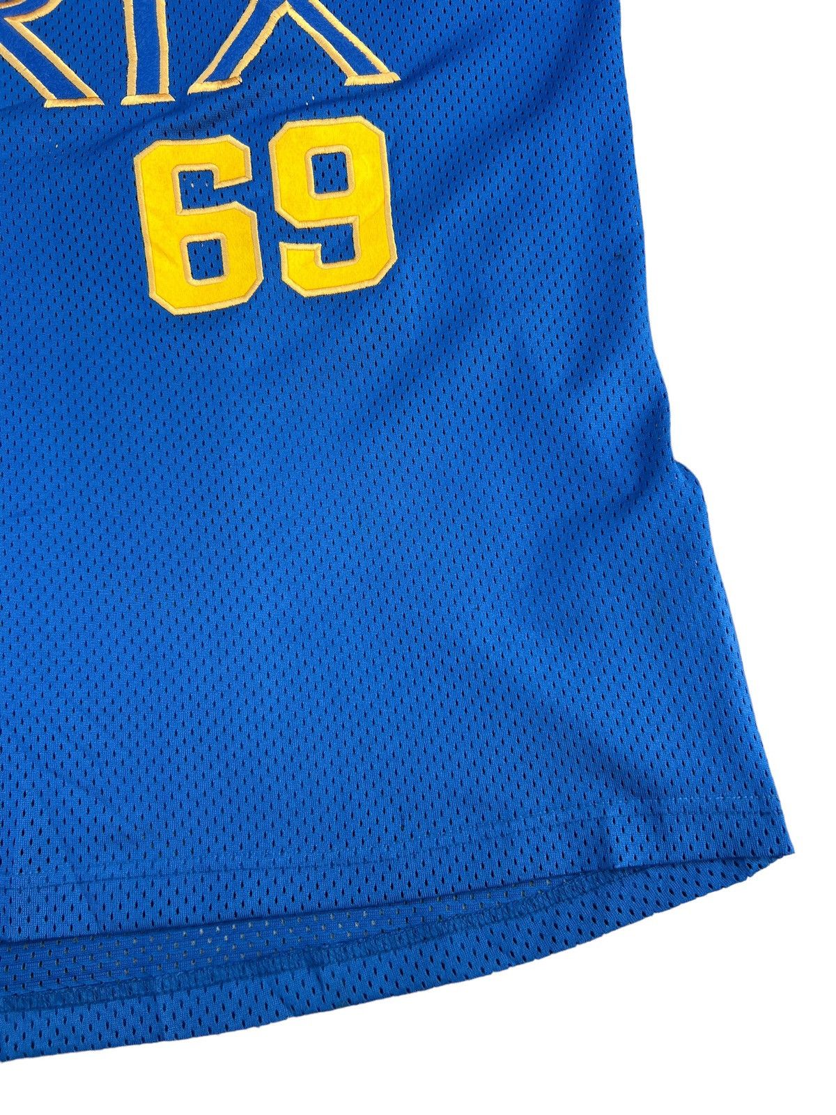 MLB Vintage Orix Blue Wave ARAI #69 Mesh Baseball Jersey Size US L / EU 52-54 / 3 - 9 Thumbnail