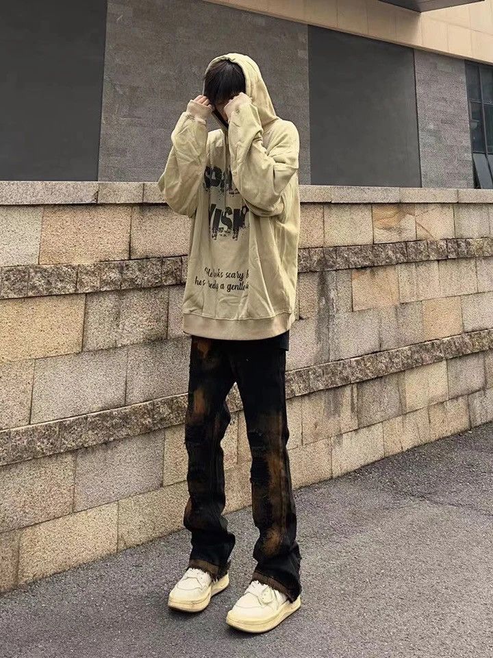 Japanese Brand × Vintage Y2k Tie-dye Skinny Jeans Ripped Size US 36 / EU 52 - 4 Thumbnail