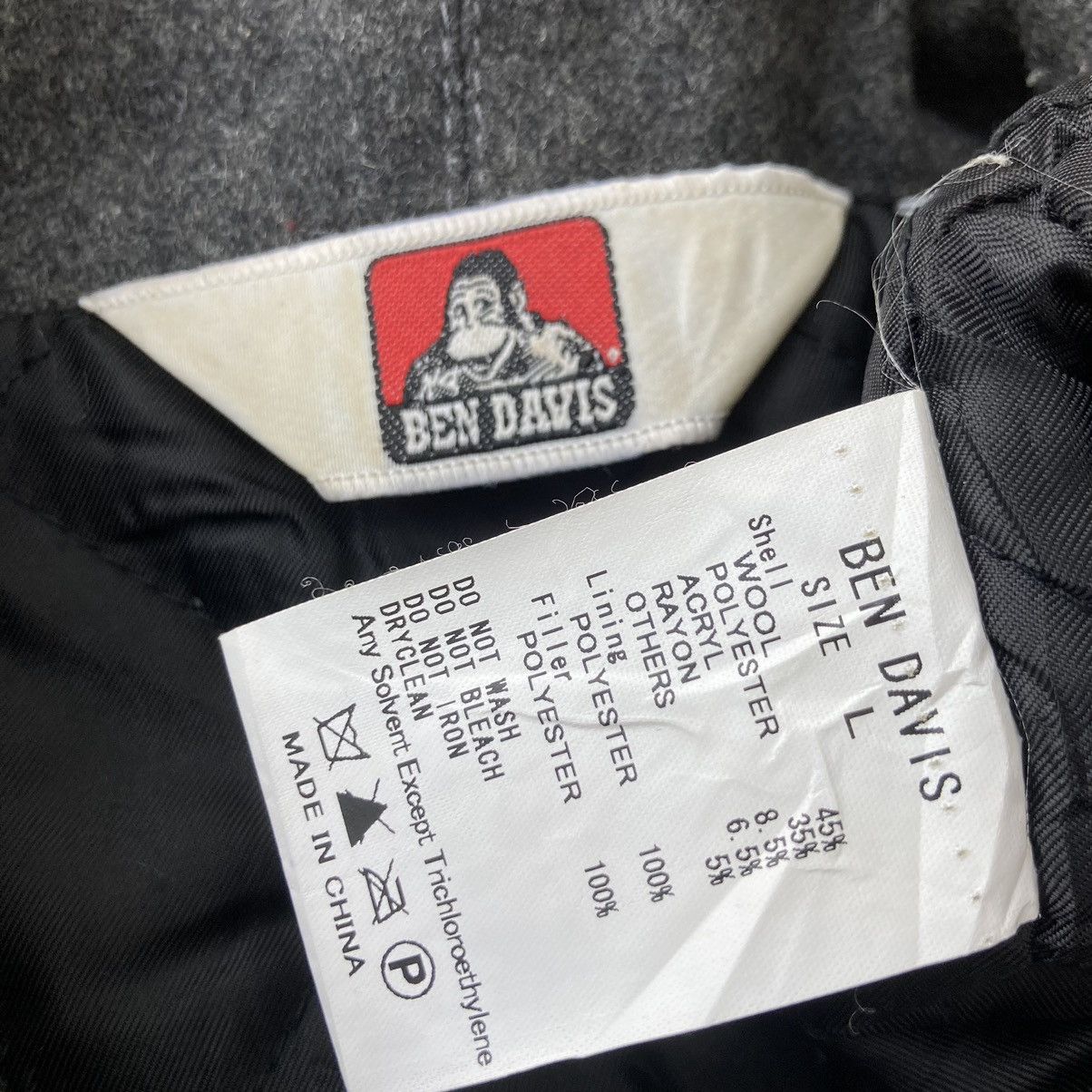 Ben Davis BEN DAVIS WOOL ZIPPER JACKET Size US L / EU 52-54 / 3 - 9 Thumbnail