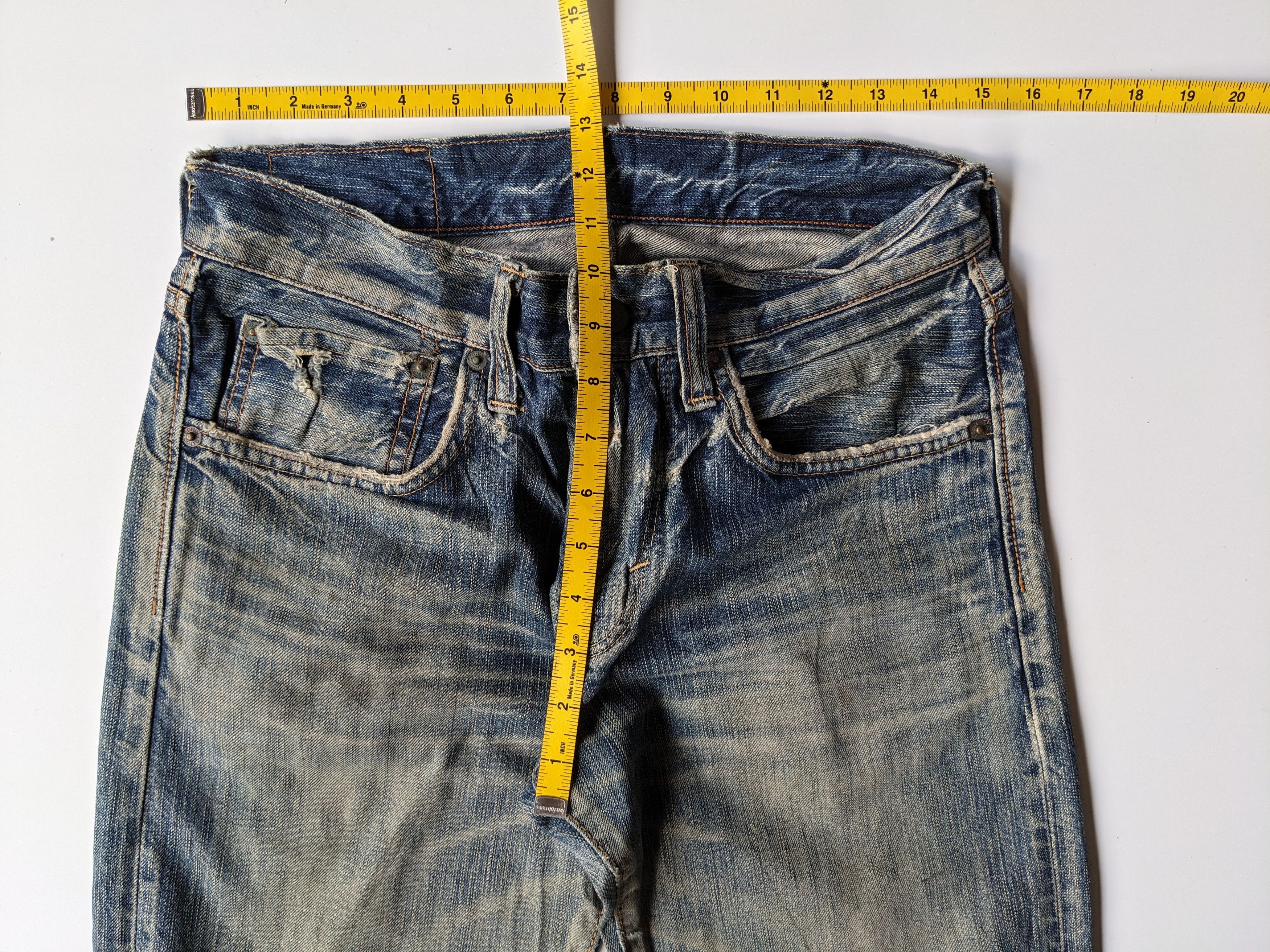 Edwin × If Six Was Nine Edwin 503 distressed selvedge jeans Size US 30 / EU 46 - 8 Thumbnail