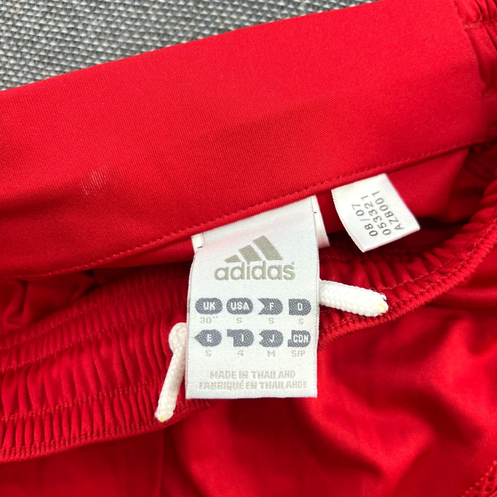 Adidas Adidas Liverpool Football Shorts Mens S Red Polyester Drawstring Quick Dry Soccer 2006 2007 2008 Twosided (if applicable) Size US 29 - 5 Thumbnail