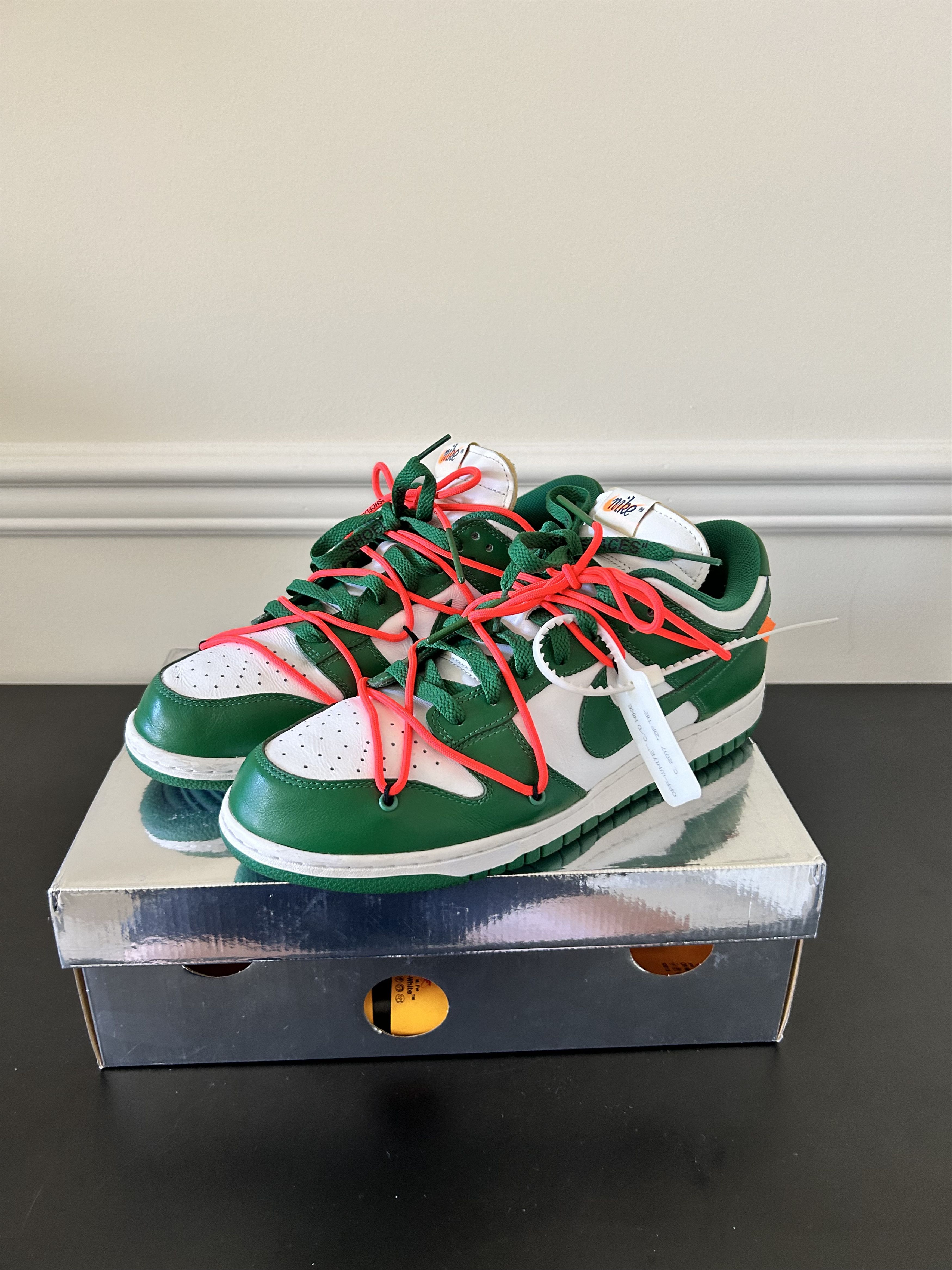 Nike Dunk Low Off-White Pine Green