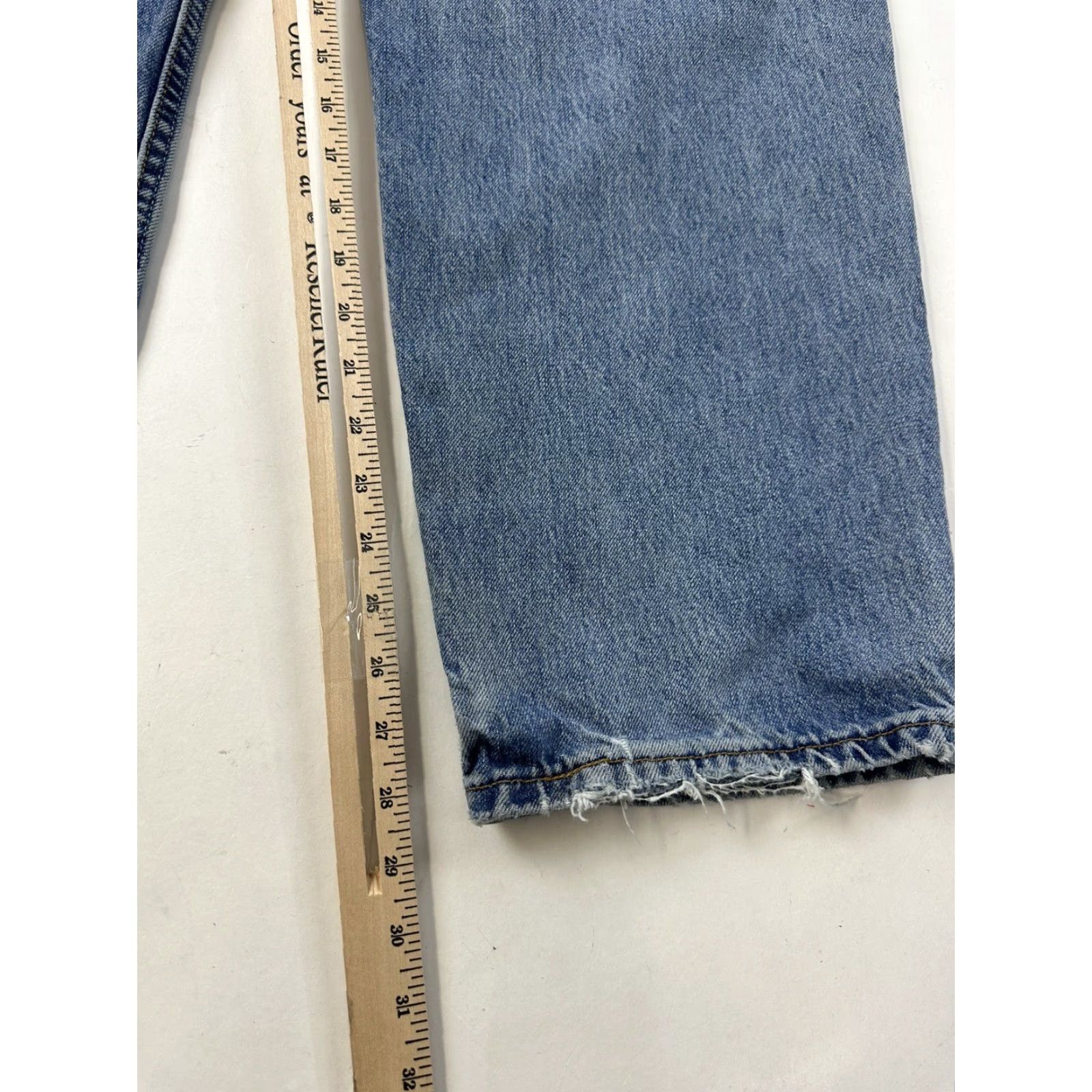 Levi's VINTAGE Levi's 550 Jeans Men 36x29 Blue 100% Cotton Relaxed Tapered Red Tab Mens Size US 36 / EU 52 - 8 Thumbnail
