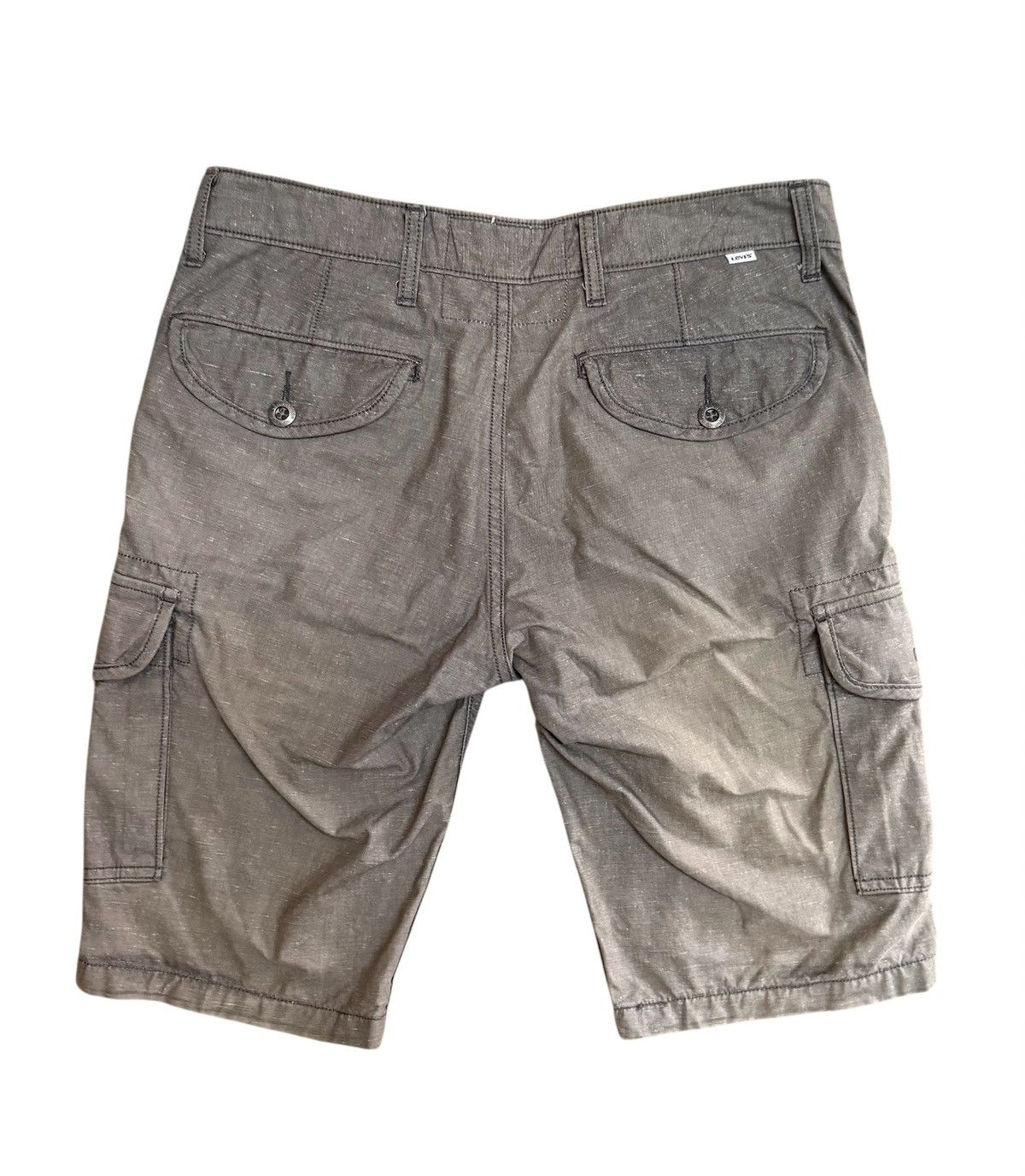 Levi's Levi's Cargo Pants Shorts Grey Size US 33 - 2 Thumbnail