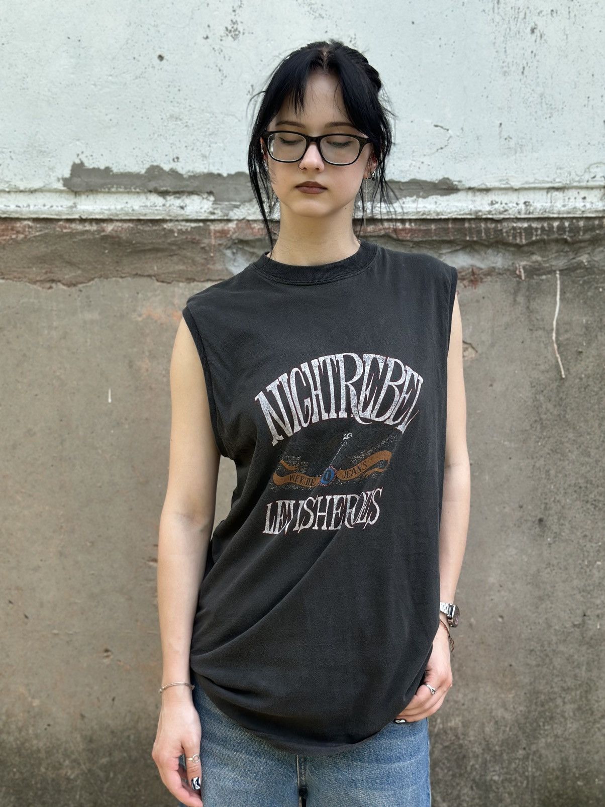 Levi's Vintage Clothing VTG Western Style Night Rebel Levi’s Heroes Tank Top Sleeves Size US M / EU 48-50 / 2 - 5 Thumbnail