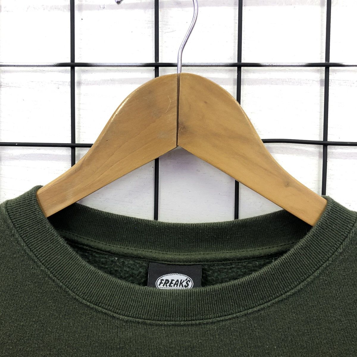 Japanese Brand Freak Store Patches Design Backhitt Sweatshirt Size US S / EU 44-46 / 1 - 14 Thumbnail