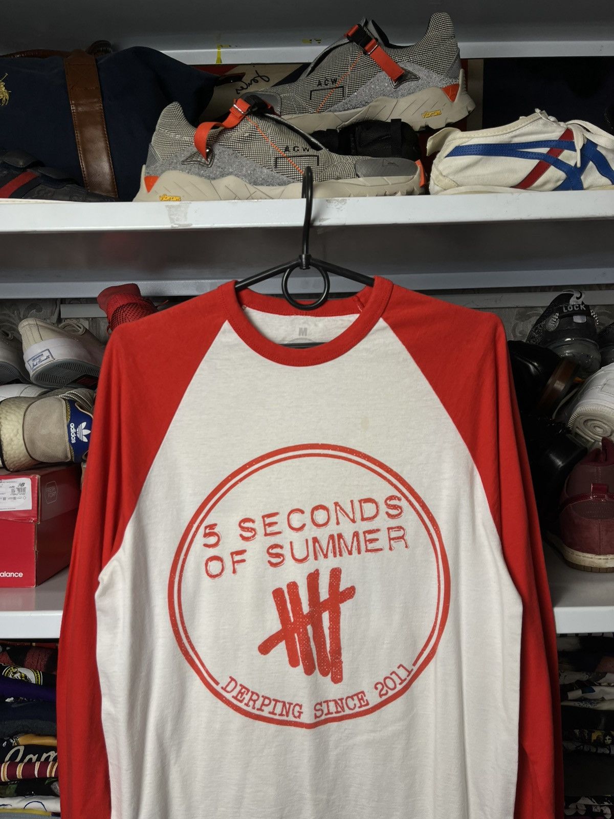 Band Tees 5 Seconds Of Summer Vintage Rock Band Longsleeve Size US M / EU 48-50 / 2 - 2 Thumbnail