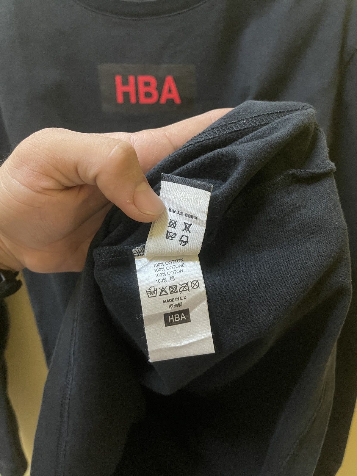 Hood By Air HBA SS15 Satan Star AK47 Print Long sleeve shirt Size US S / EU 44-46 / 1 - 11 Thumbnail