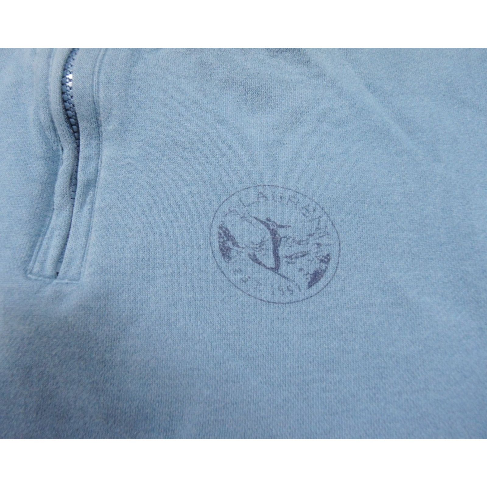 Ralph Lauren VINTAGE Lauren Ralph Lauren Sweater Pullover Women’s Small Blue 1/4 Zip Fleece Casual Size S / US 4 / IT 40 - 3 Thumbnail