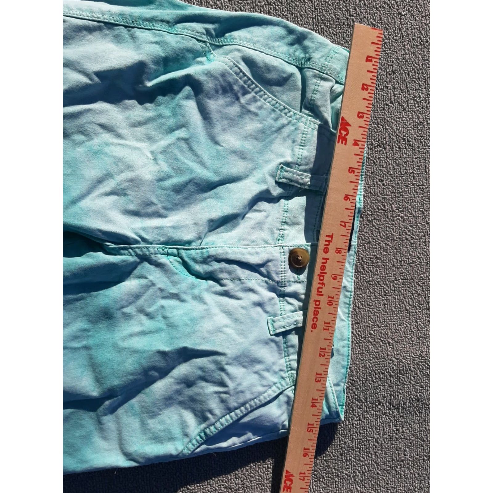 American Eagle Outfitters WOMENS American Eagle JEANS Denim Stretch SIZE 4 Tie Dye pattern Size 27" / US 4 / IT 40 - 4 Thumbnail