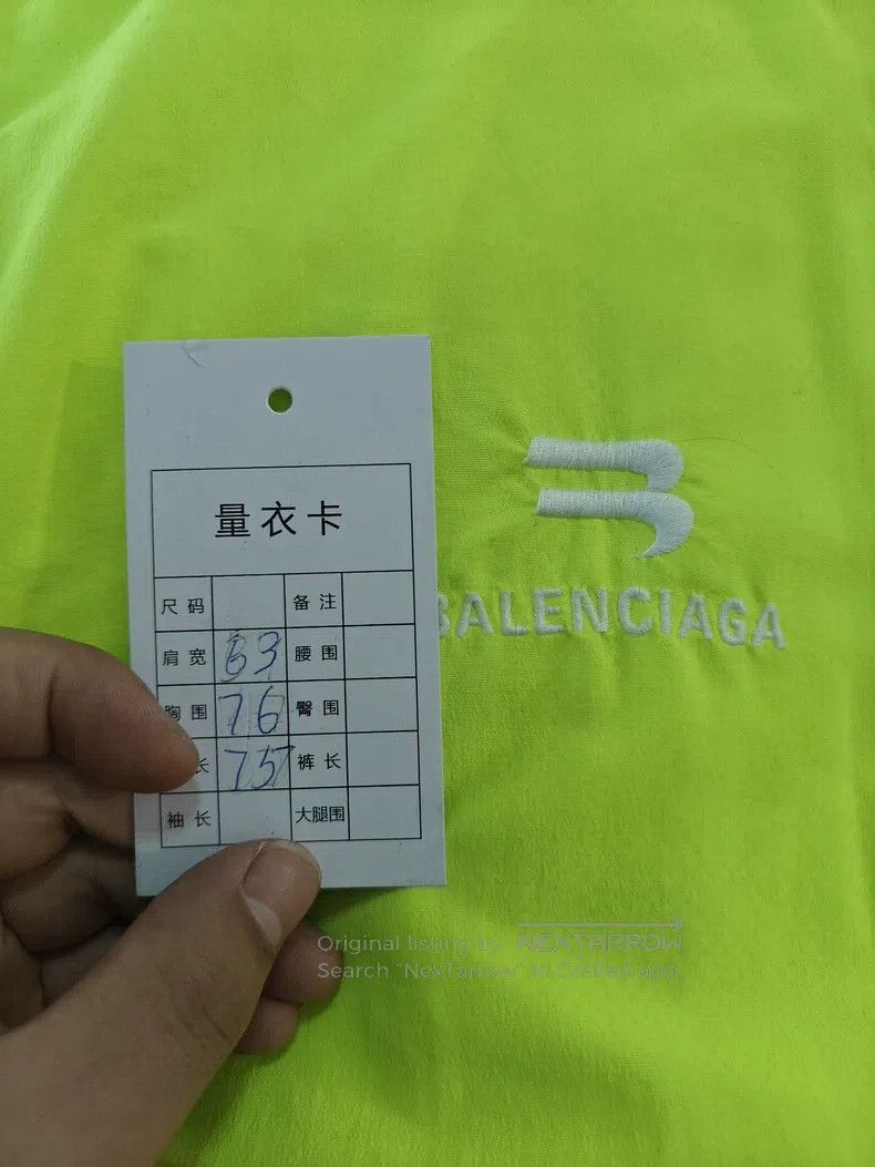 Balenciaga Balenciaga Embroidered Logo Zip-Up Jacket Size XXS / US 00 / IT 34 - 5 Thumbnail