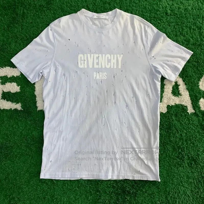 Givenchy Blue Cotton Women's T-Shirt Size XS .