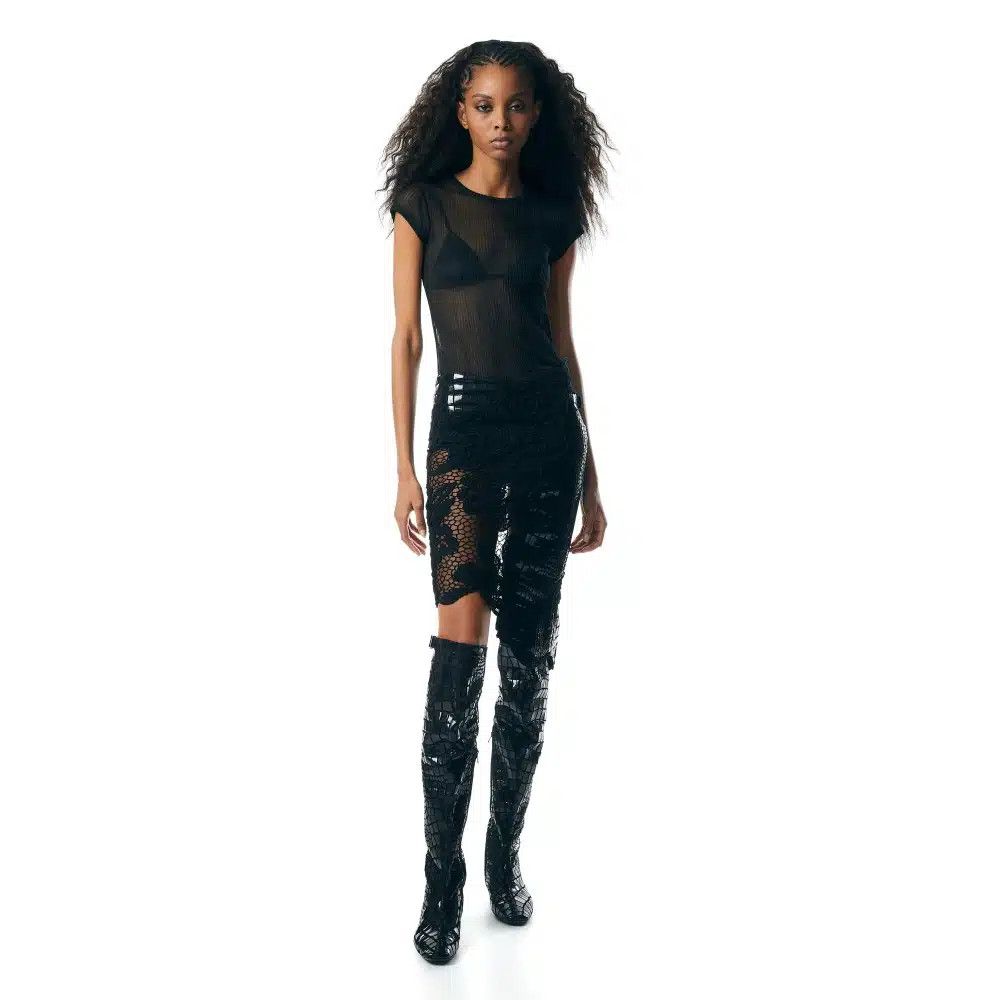 Tom Ford o1loc1c1224 W3276 Over The Knee Boots in Black Size US 9 / IT 39 - 4 Thumbnail