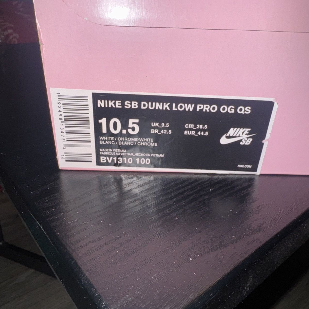 Diamond Supply Co. × Nike 2018 Nike SB Dunk Low x Diamond Supply Co White Size 10.5 Size US 10.5 / EU 43-44 - 8 Thumbnail