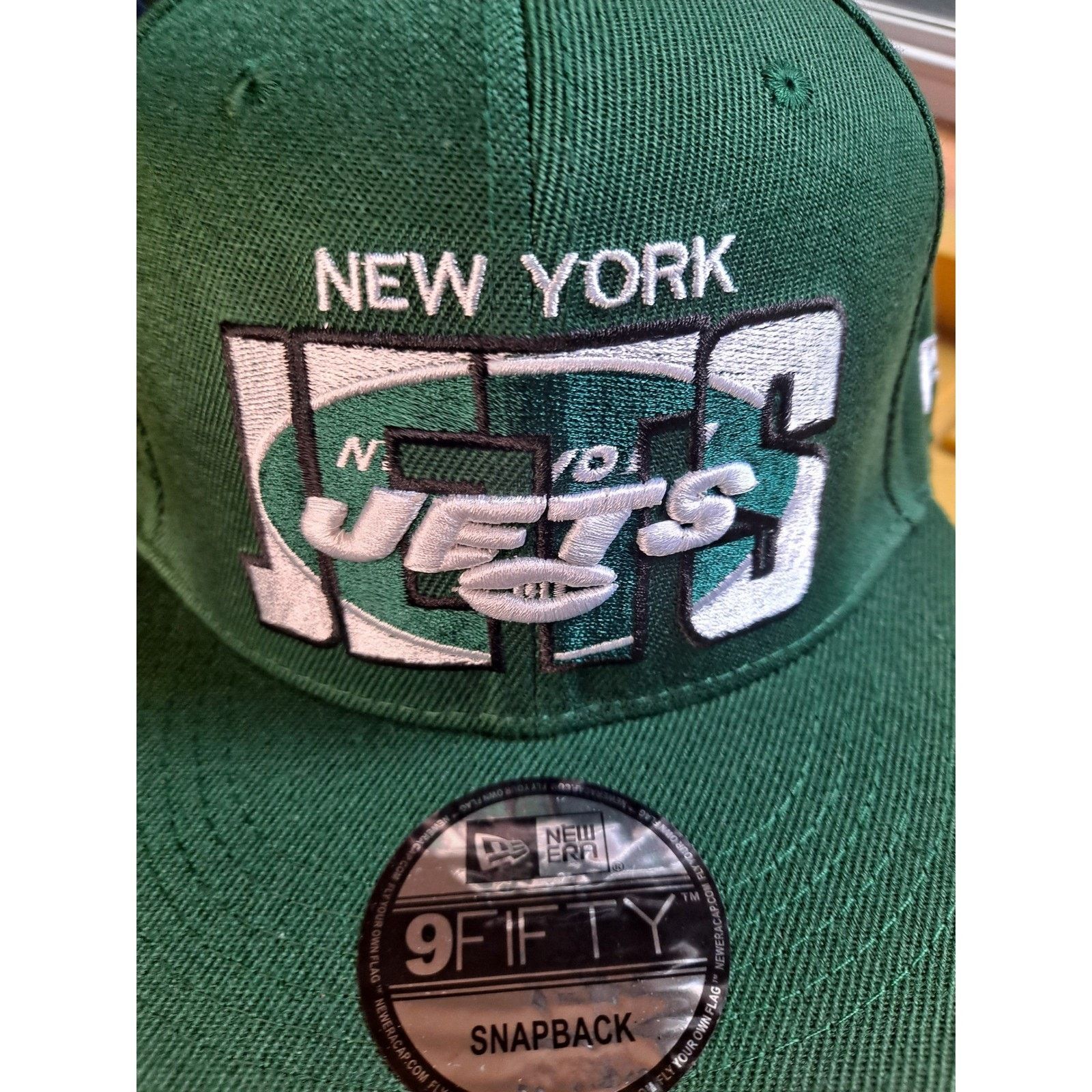 New Era New York Jets New Era 9FIFTY NFL Vintage Coll Snapback Hat Size ONE SIZE - 2 Thumbnail