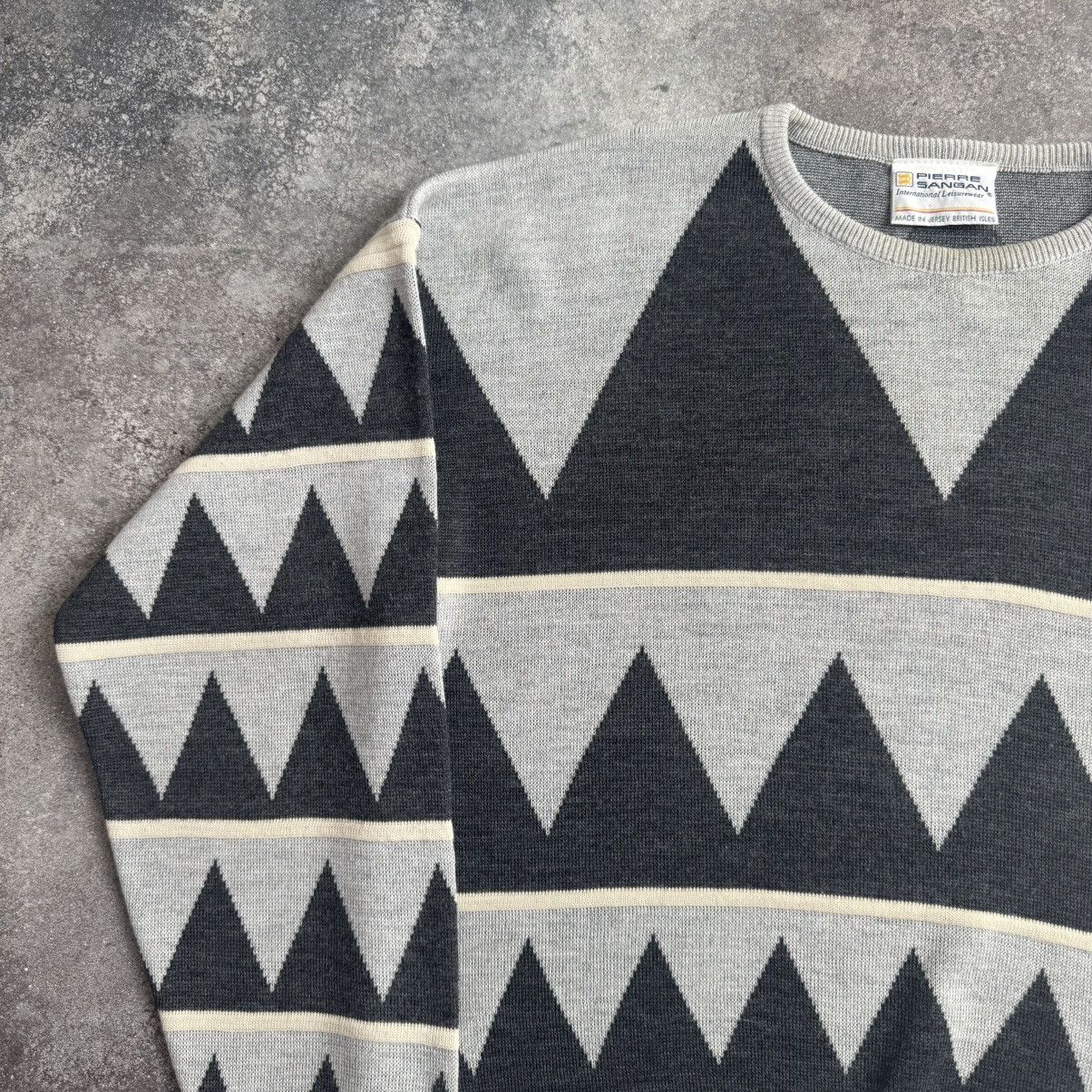 20471120 Amazing Vintage Retro Knit Sweater Size US M / EU 48-50 / 2 - 3 Thumbnail
