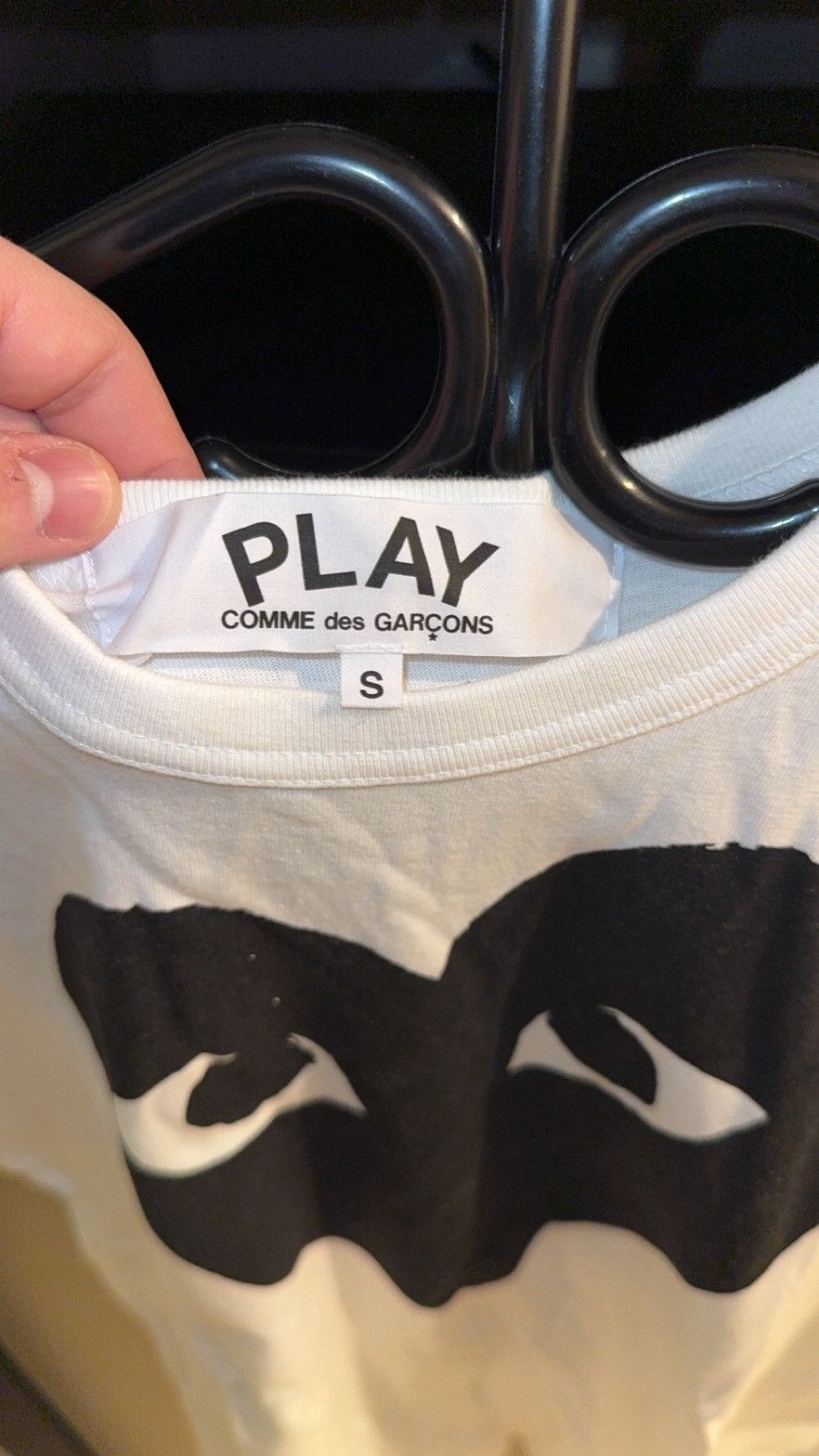 CDG by Comme des Garcons CDG Play Black Heart Tee Size S / US 4 / IT 40 - 2 Thumbnail