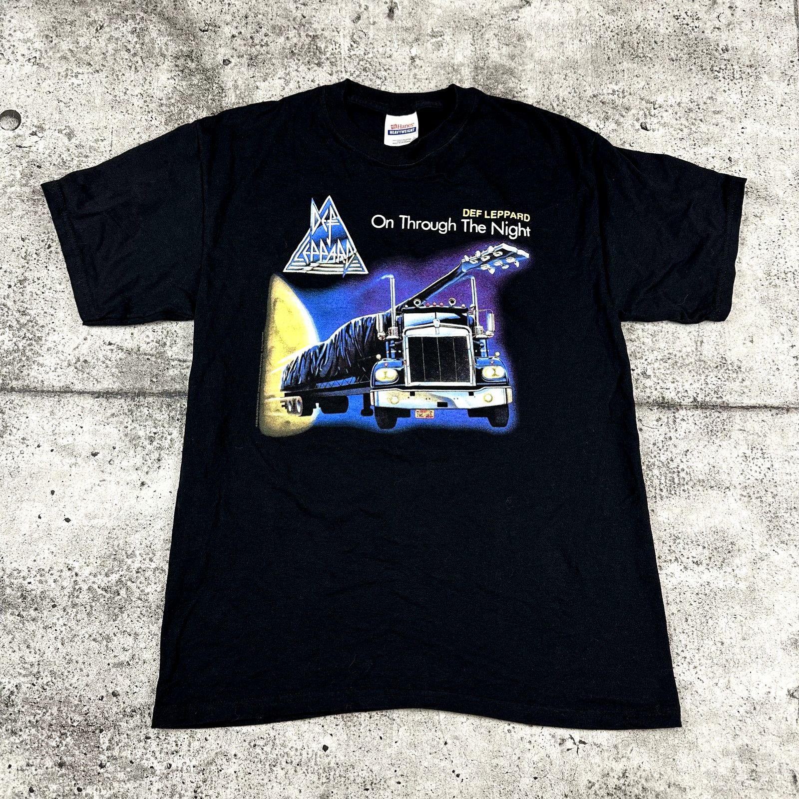 Def Leppard Shirt On Through The Night size Medium Y2K