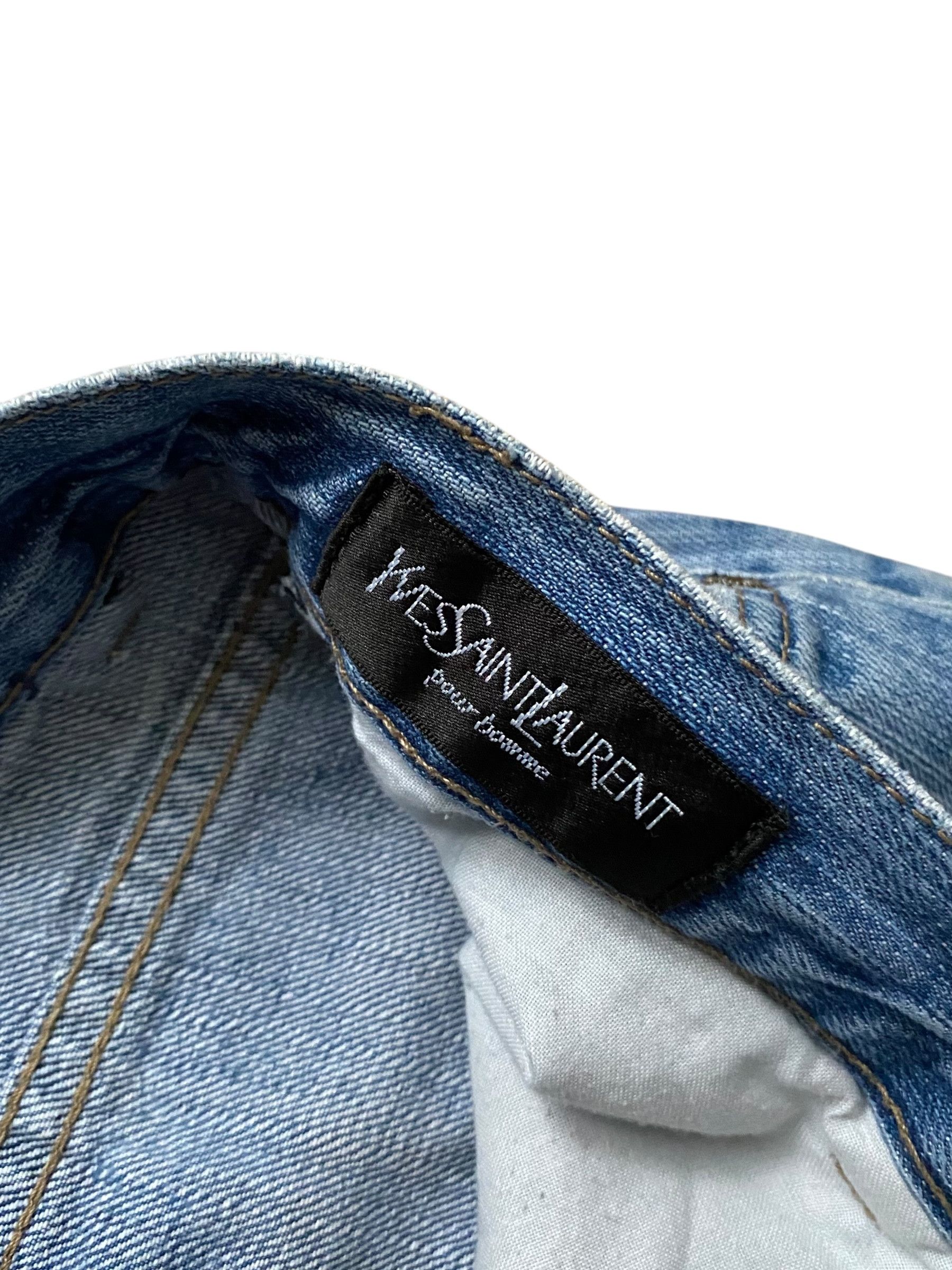 Designer × Vintage × Yves Saint Laurent Yves Saint Laurent vintage jeans Size US 32 / EU 48 - 3 Thumbnail