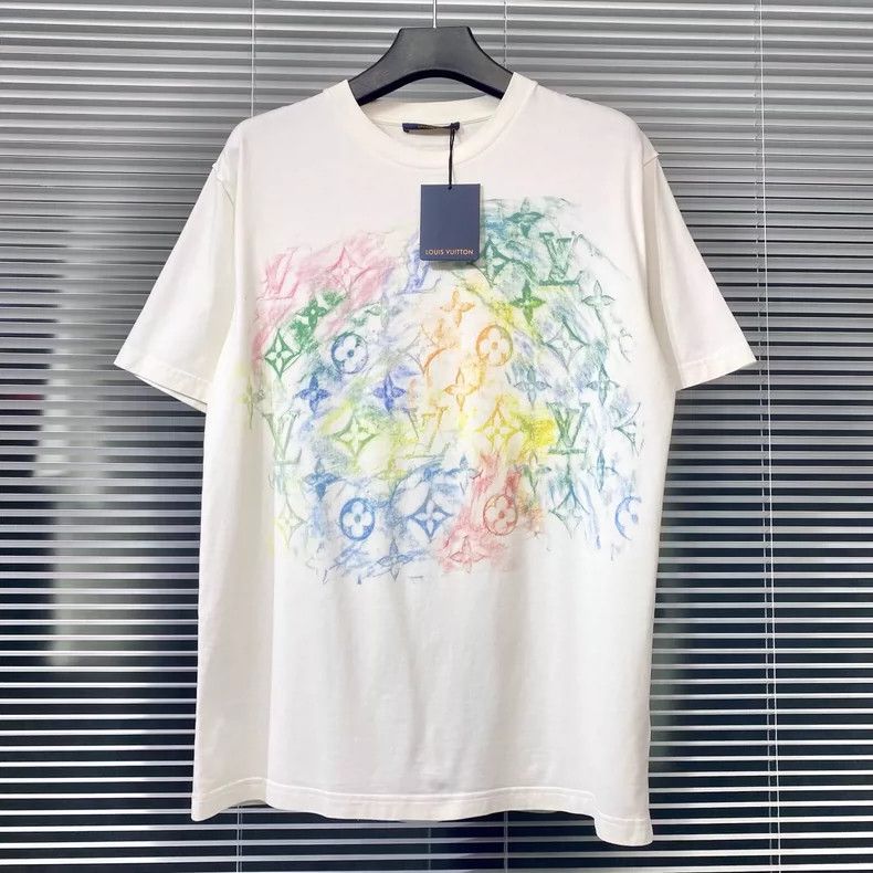 Louis Vuitton LOUIS VUITTON Crayon doodles short sleeves 2504-Nextarrow Size US XL / EU 56 / 4 - 1 Thumbnail