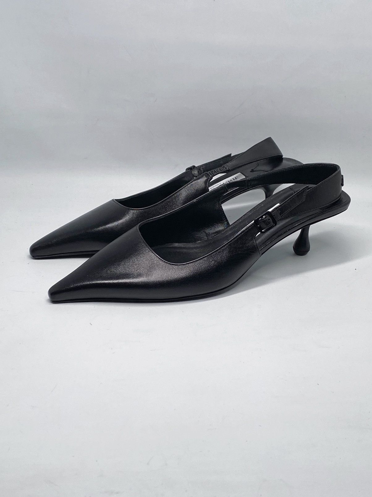 Jimmy Choo Jimmy Choo Amel 50MM Leather Slingback Pumps size 36 Size US 6 / IT 36 - 5 Thumbnail