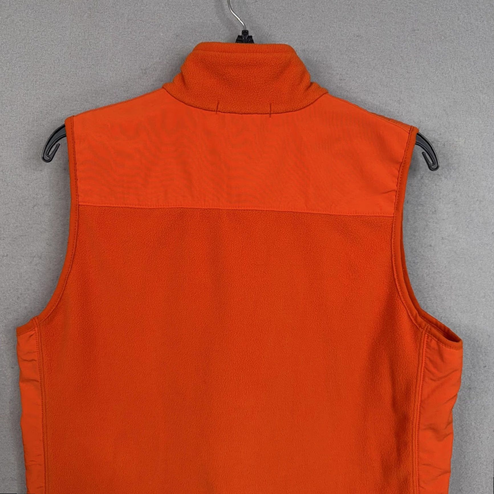 Ralph Lauren VINTAGE Lauren Ralph Lauren Vest Womens M Orange Fleece Layer Winter Outdoor Simple Zip Pockets RL Active Womens Firsh Size M / US 6-8 / IT 42-44 - 6 Thumbnail