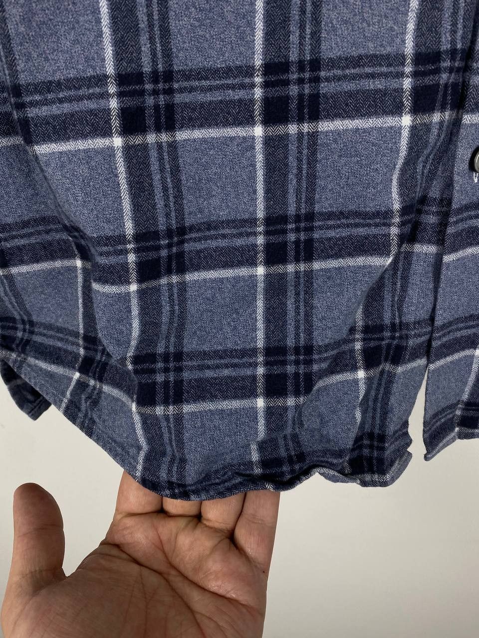 Hugo Boss Hugo Boss Heavy Cotton Flannel Check Shirt Size XXL Size US XXL / EU 58 / 5 - 4 Thumbnail