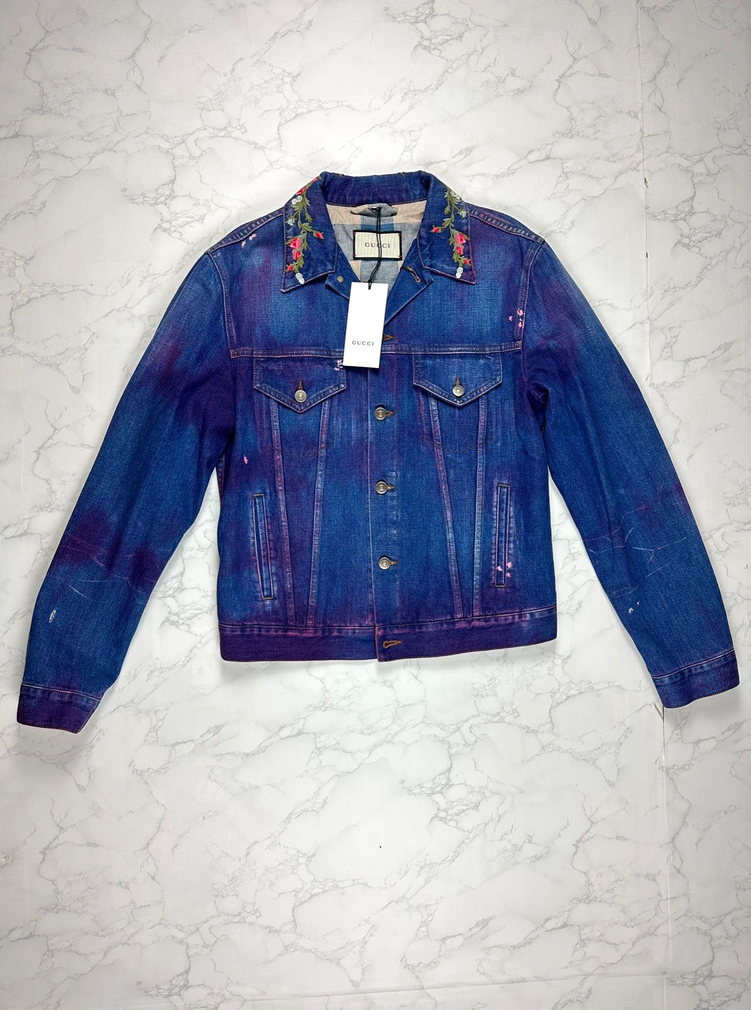 Gucci modern future denim jacket best sale