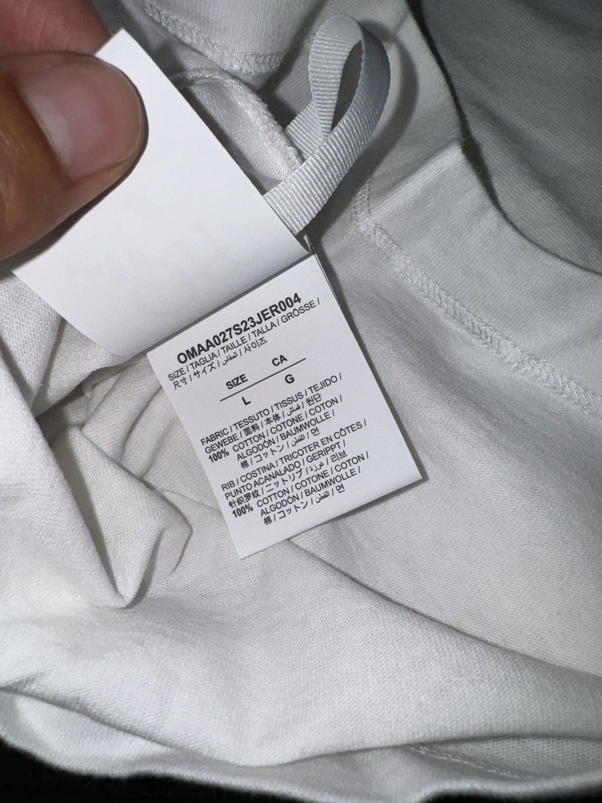 Off-White Off white Brush Arrow Tee Size US L / EU 52-54 / 3 - 6 Thumbnail