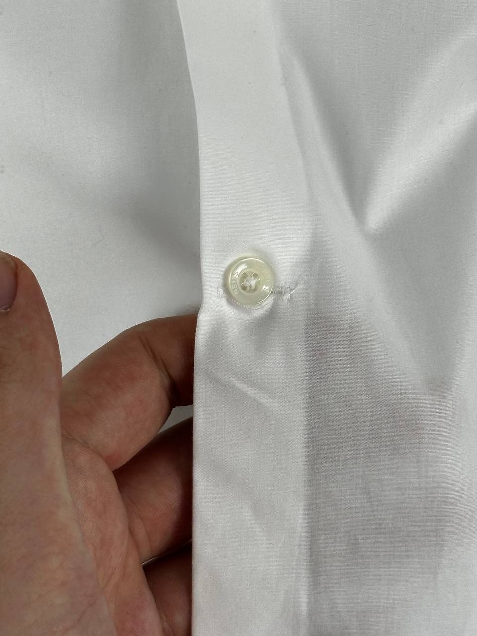 Reiss REISS Short Sleeve Men’s White Slim Shirt Size XL Size US XL / EU 56 / 4 - 10 Thumbnail